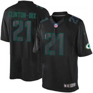 Jerseys Factory Cheap Nike Packers #21 Ha Ha Clinton-Dix Black M