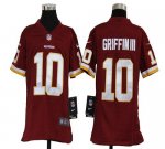 Jerseys Factory Cheap Nike Redskins #10 Robert Griffin III Burgu