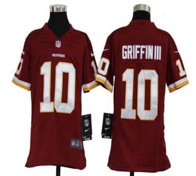 Jerseys Factory Cheap Nike Redskins #10 Robert Griffin III Burgu