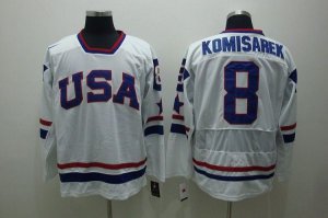 Jerseys Factory Cheap 2010 Olympic Team USA #8 Mike Komisarek Em