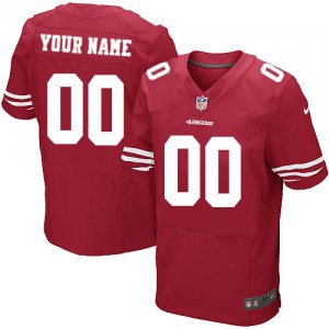 Jerseys Factory Cheap Nike San Francisco 49ers Customized Red Em