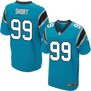 Jerseys Factory Cheap Nike Panthers #99 Kawann Short Blue Altern