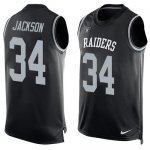 Jerseys Factory Cheap Nike Raiders #34 Bo Jackson Black Team Col