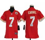 Jerseys Factory Cheap Nike Chiefs #7 Matt Cassel Red Team Color