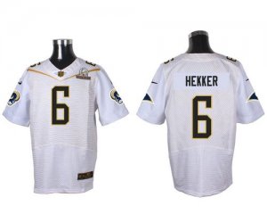 Jerseys Factory Cheap Nike Rams #6 Johnny Hekker White 2016 Pro