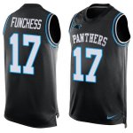 Jerseys Factory Cheap Nike Panthers #17 Devin Funchess Black Tea