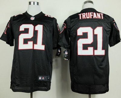 Jerseys Factory Cheap Nike Falcons #21 Desmond Trufant Black Alt