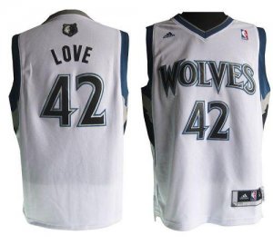 Jerseys Factory Cheap Timberwolves #42 Kevin Love Revolution 30