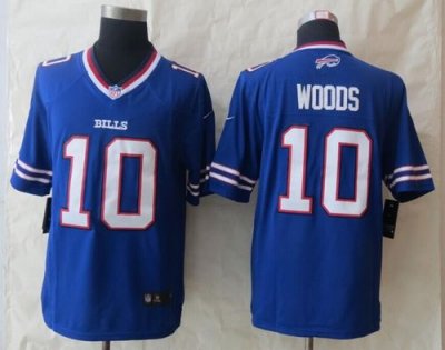 Jerseys Factory Cheap Nike Bills #10 Robert Woods Royal Blue Tea