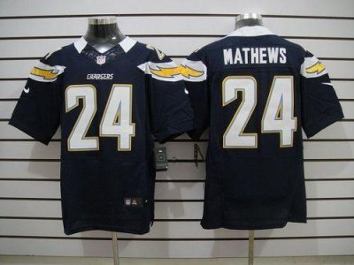 Jerseys Factory Cheap Nike Chargers #24 Ryan Mathews Navy Blue T