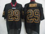 Jerseys Factory Cheap Chiefs #29 Eric Berry Lights Out Black Sti