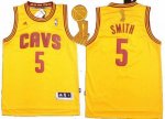 Jerseys Factory Cheap Revolution 30 Cavaliers #5 J.R. Smith Yell