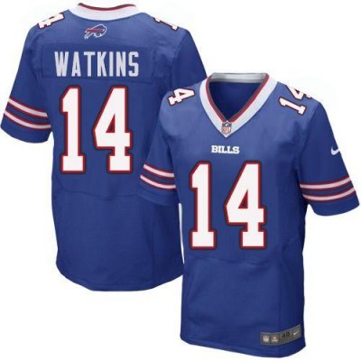 Jerseys Factory Cheap Nike Bills #14 Sammy Watkins Royal Blue Te
