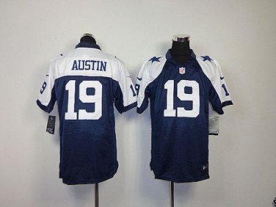 Jerseys Factory Cheap Nike Cowboys #19 Miles Austin Navy Blue Th
