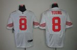 Jerseys Factory Cheap Nike 49ers #8 Steve Young White Men's Embr