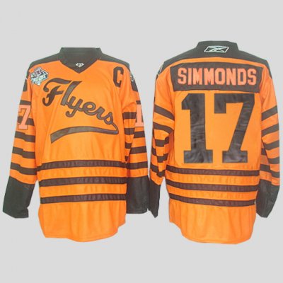 Jerseys Factory Cheap Flyers #17 Wayne Simmonds Orange 2012 Wint