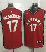 Jerseys Factory Cheap Raptors #17 Jonas Valanciunas Red Stitched