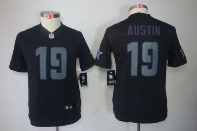 Jerseys Factory Cheap Nike Cowboys #19 Miles Austin Black Impact