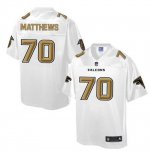 Jerseys Factory Cheap Nike Falcons #70 Jake Matthews White Men's