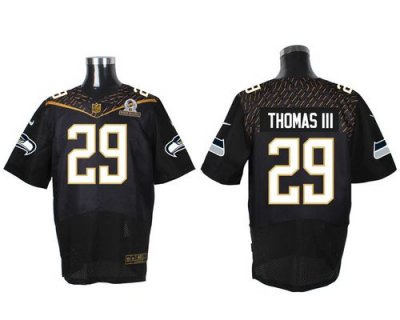 Jerseys Factory Cheap Nike Seahawks #29 Earl Thomas III Black 20