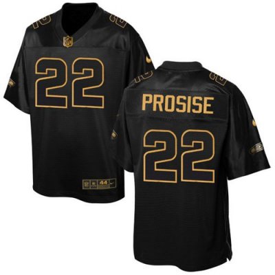 Jerseys Factory Cheap Nike Seahawks #22 C. J. Prosise Black Men'