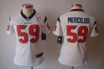Jerseys Factory Cheap Nike Texans #59 Whitney Mercilus White Wit