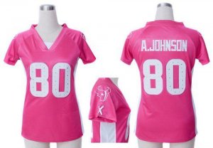 Jerseys Factory Cheap Nike Texans #80 Andre Johnson Pink Draft H