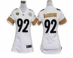 Jerseys Factory Cheap Nike Steelers #92 James Harrison White Wit