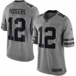 Jerseys Factory Cheap Nike Packers #12 Aaron Rodgers Gray Men's