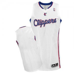 Jerseys Factory Cheap Revolution 30 Clippers Blank White Embroid