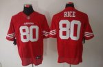 Jerseys Factory Cheap Nike 49ers #80 Jerry Rice Red Team Color M