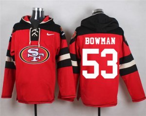 Jerseys Factory Cheap Nike 49ers #53 NaVorro Bowman Red Player P