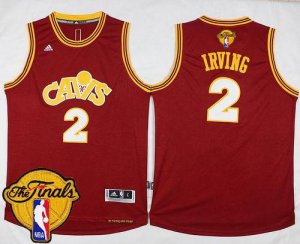 Jerseys Factory Cheap Cavaliers #2 Kyrie Irving Red CAVS The Fin