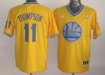 Jerseys Factory Cheap Warriors #11 Klay Thompson Gold 2013 Chris