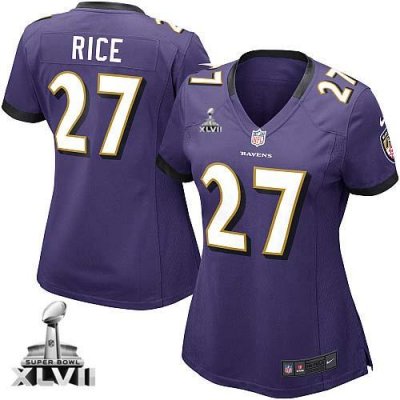 Jerseys Factory Cheap Nike Ravens #27 Ray Rice Purple Team Color