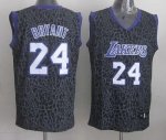 Jerseys Factory Cheap Lakers #24 Kobe Bryant Purple Crazy Light