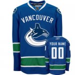 Jerseys Factory Cheap Canucks Personalized Authentic Blue NHL Je