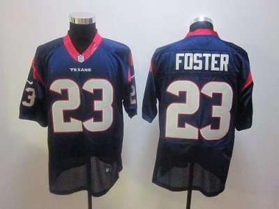 Jerseys Factory Cheap Nike Texans #23 Arian Foster Blue Stitched