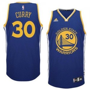 Jerseys Factory Cheap Warriors #30 Stephen Curry Blue Resonate F