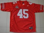 Jerseys Factory Cheap Buckeyes #45 Archie Griffin Red Embroidere