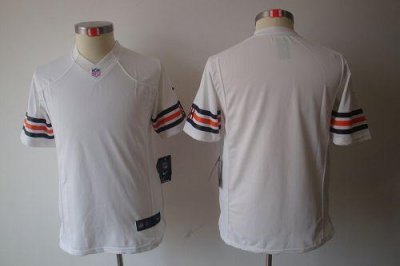 Jerseys Factory Cheap Nike Bears Blank White Youth Embroidered N