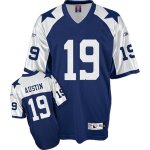 Jerseys Factory Cheap Cowboys #19 Miles Austin Blue Throwback Em