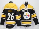 Jerseys Factory Cheap Nike Steelers #26 Le'Veon Bell Black Sawye