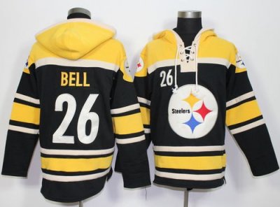 Jerseys Factory Cheap Nike Steelers #26 Le'Veon Bell Black Sawye