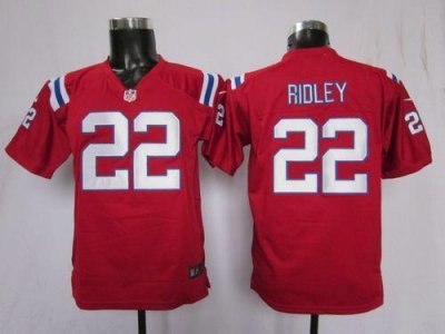 Jerseys Factory Cheap Nike Patriots #22 Stevan Ridley Red Altern