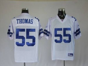 Jerseys Factory Cheap Cowboys #55 Zach Thomas White Stitched NFL