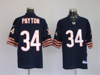 Jerseys Factory Cheap Bears #34 Walter Payton Blue Embroidered Y