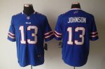 Jerseys Factory Cheap Nike Bills #13 Steve Johnson Royal Blue Te