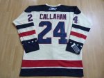Jerseys Factory Cheap Rangers #24 Ryan Callahan White Embroidere