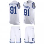 Jerseys Factory Cheap Nike Cowboys #91 L. P. Ladouceur White Men